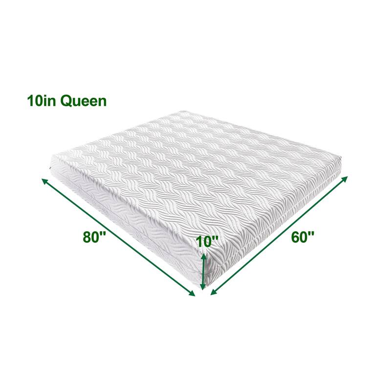12" Memory Foam Mattress Edge Support Plush Firm Mattress with CertiPURUS Certified On Sale